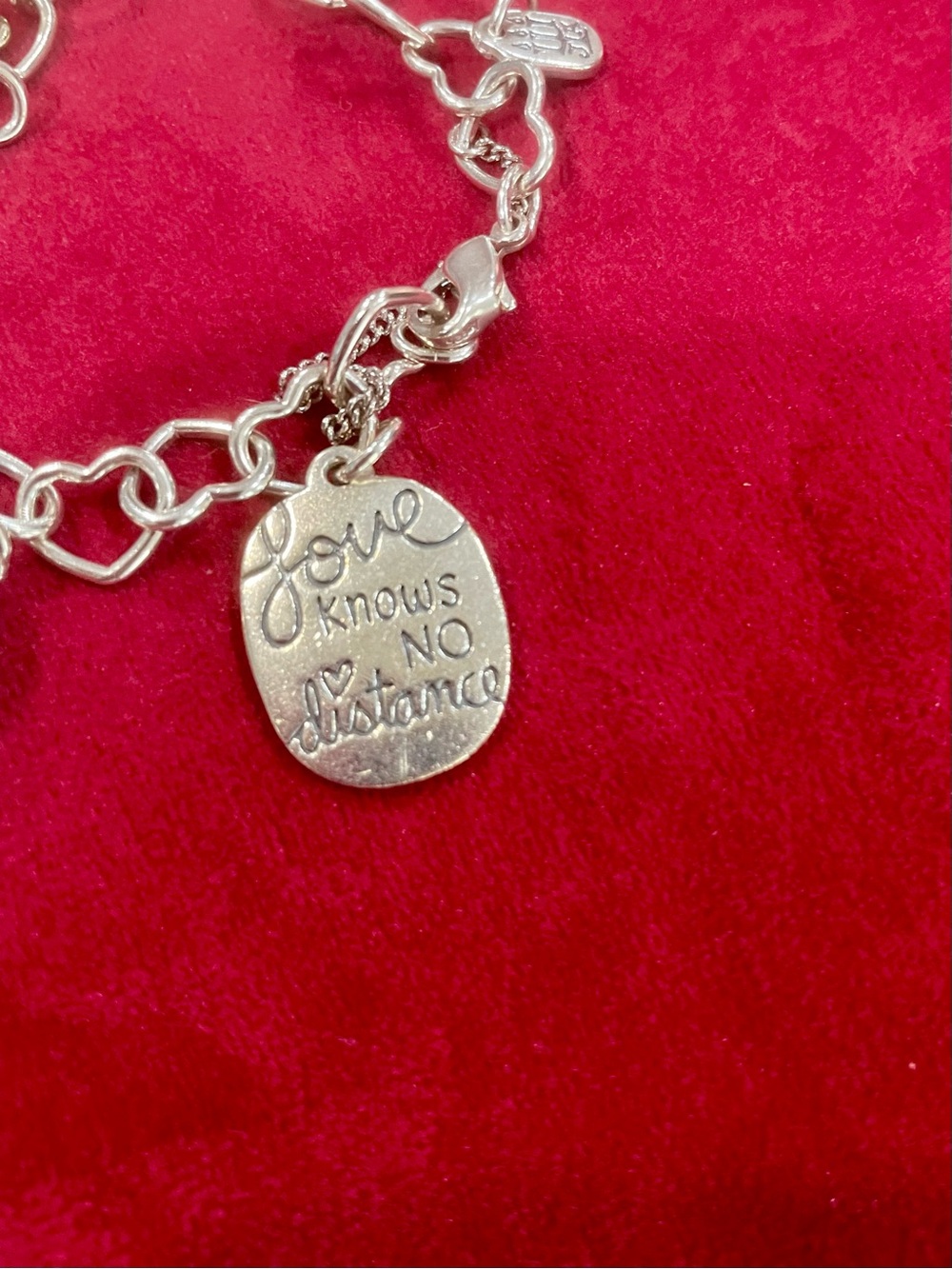 James Avery Silver Charm Bracelet with 7 Charms - Picture 6 of 6